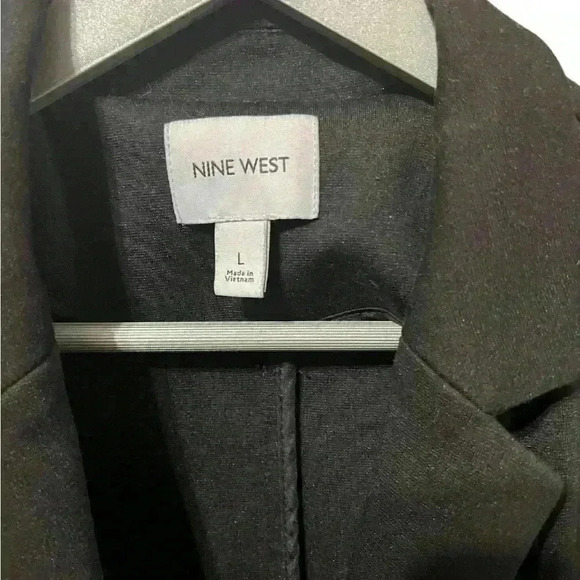Nine West Black Blazer, Size Large - Picture 4 of 4